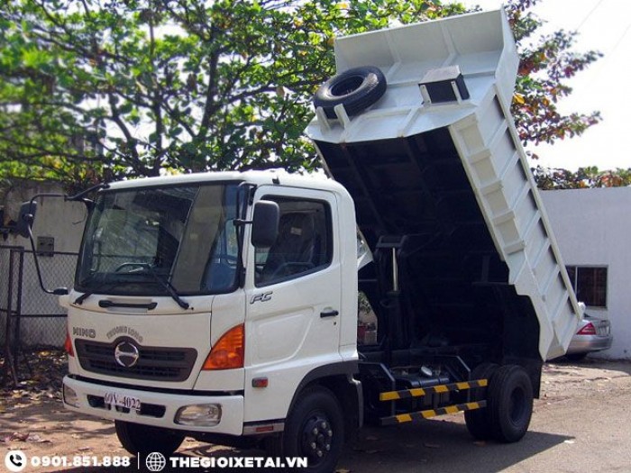 Bán Xe Ben Hino 6 tấn  FG8JB  Giao Ngay- Hỗ Trợ Vay Vốn 90%