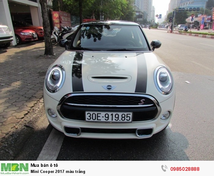 Mini Cooper 2017 màu trắng