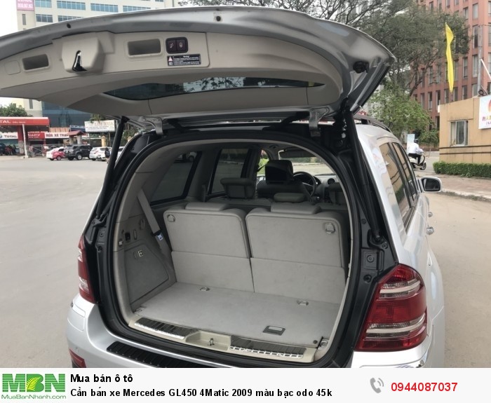 Cần bán xe Mercedes GL450 4Matic 2009 màu bạc odo 45k