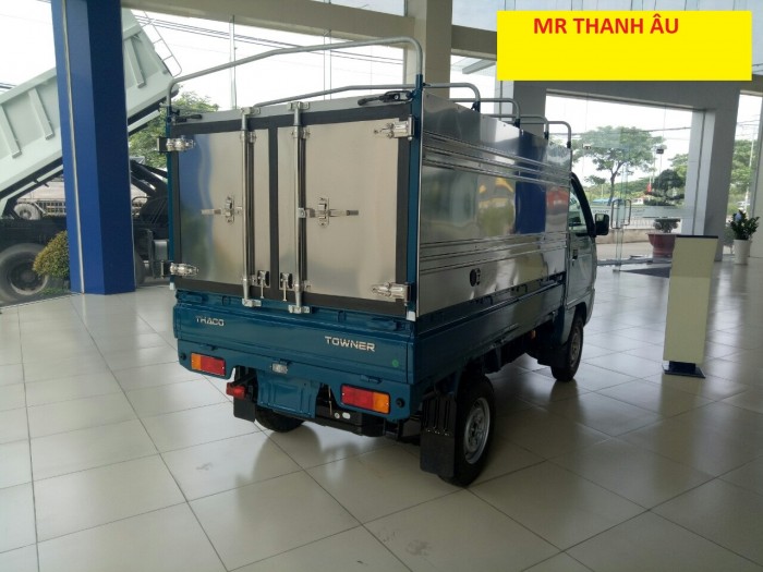 THACO TOWNER800 tải trọng 900kg lưu thông thành phố, hỗ trợ trả góp 75% giá trị xe