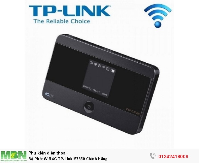 Bộ Phát Wifi 4G TP-Link M7350 Chính Hãng3