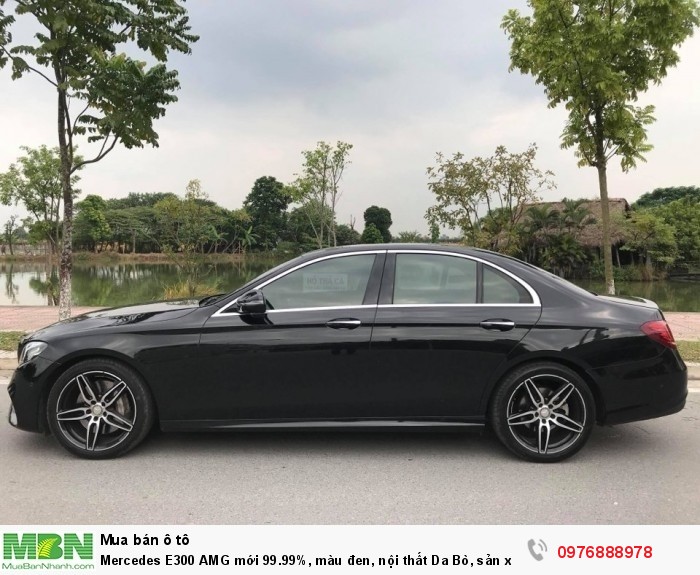 Mercedes E300 AMG mới 99.99%, màu đen, nội thất Da Bò, sản xuất 2017
