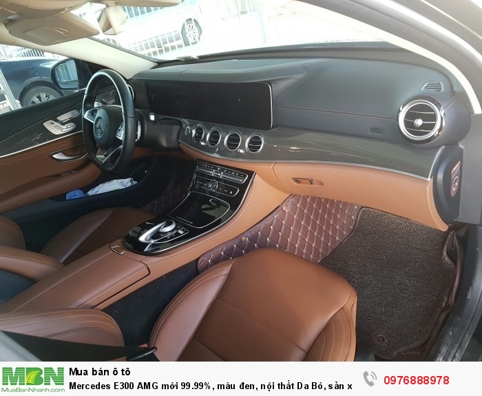 Mercedes E300 AMG mới 99.99%, màu đen, nội thất Da Bò, sản xuất 2017