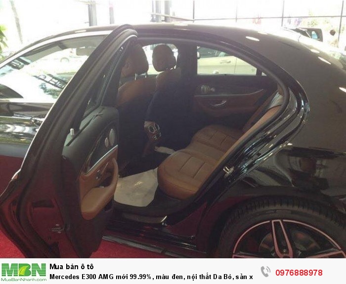 Mercedes E300 AMG mới 99.99%, màu đen, nội thất Da Bò, sản xuất 2017