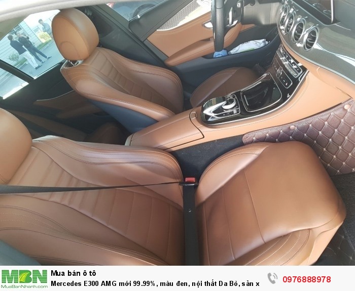 Mercedes E300 AMG mới 99.99%, màu đen, nội thất Da Bò, sản xuất 2017
