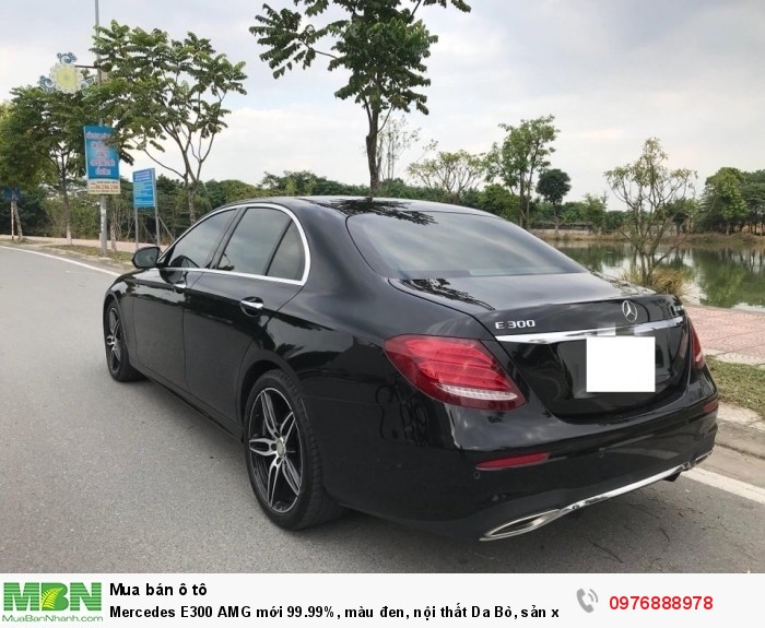 Mercedes E300 AMG mới 99.99%, màu đen, nội thất Da Bò, sản xuất 2017