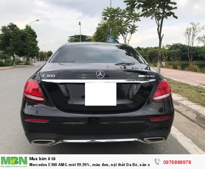 Mercedes E300 AMG mới 99.99%, màu đen, nội thất Da Bò, sản xuất 2017