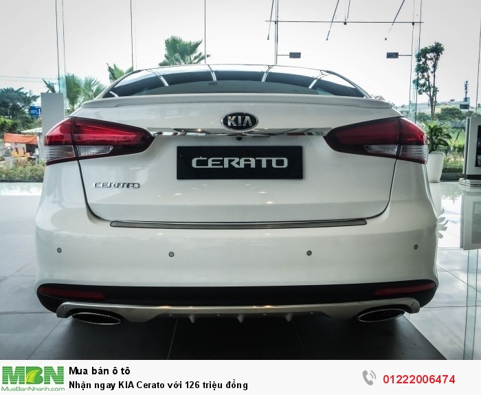 Nhận ngay KIA Cerato với 126 triệu đồng