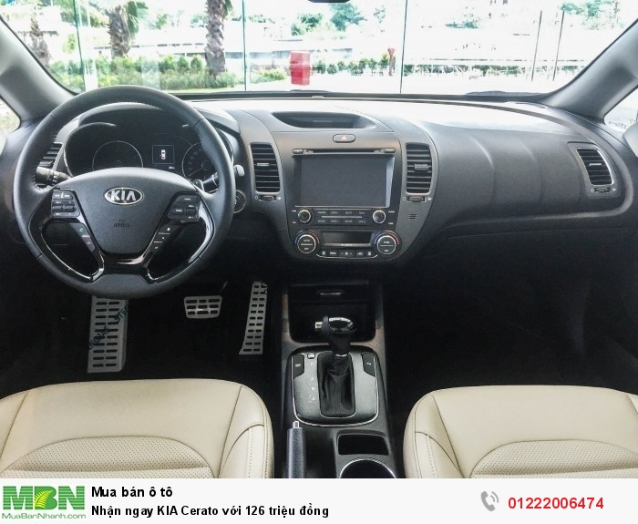 Nhận ngay KIA Cerato với 126 triệu đồng