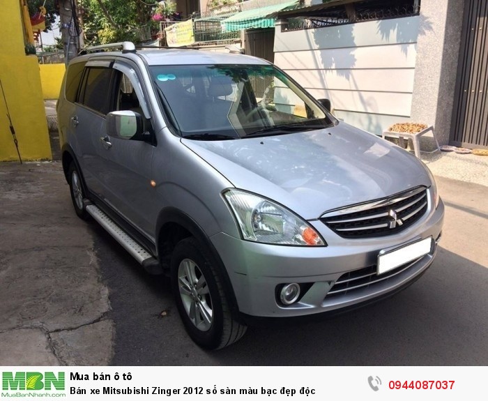 Bán xe Mitsubishi Zinger 2012 số sàn màu bạc đẹp độc
