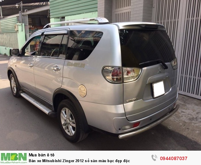 Bán xe Mitsubishi Zinger 2012 số sàn màu bạc đẹp độc