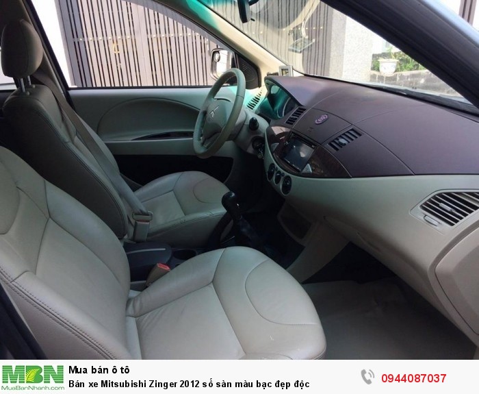 Bán xe Mitsubishi Zinger 2012 số sàn màu bạc đẹp độc