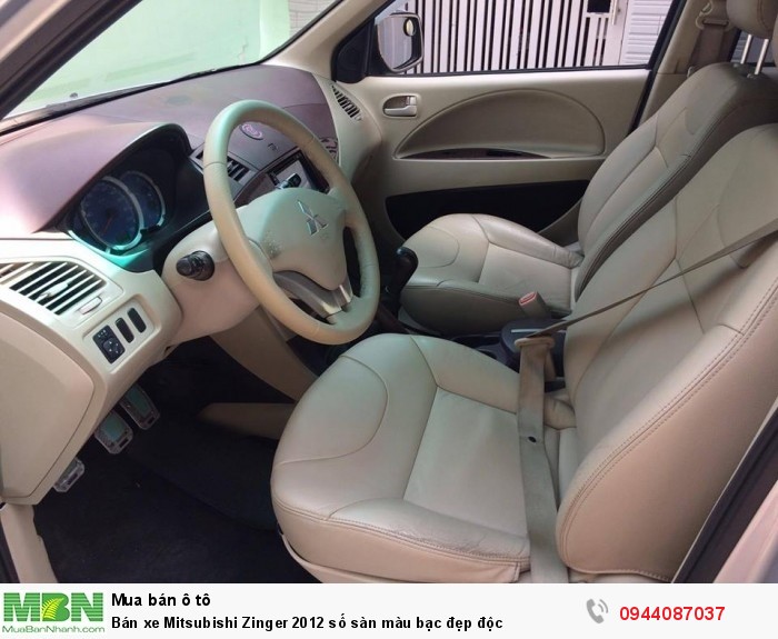 Bán xe Mitsubishi Zinger 2012 số sàn màu bạc đẹp độc
