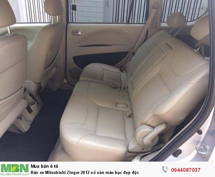 Bán xe Mitsubishi Zinger 2012 số sàn màu bạc đẹp độc
