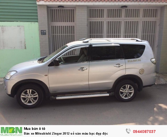 Bán xe Mitsubishi Zinger 2012 số sàn màu bạc đẹp độc