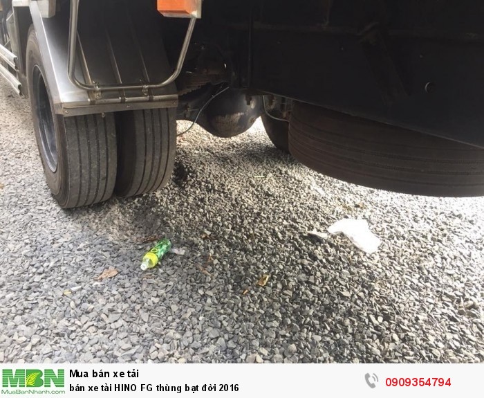 Bán xe tải HINO FG thùng bạt đời 2016