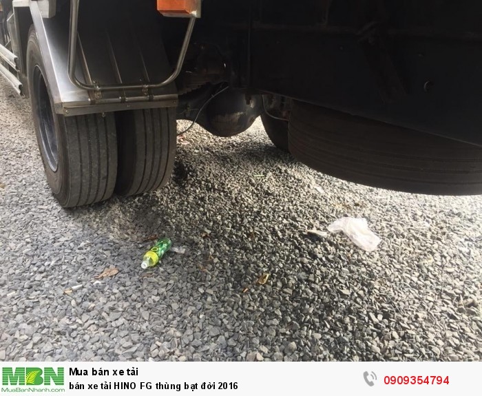 Bán xe tải HINO FG thùng bạt đời 2016