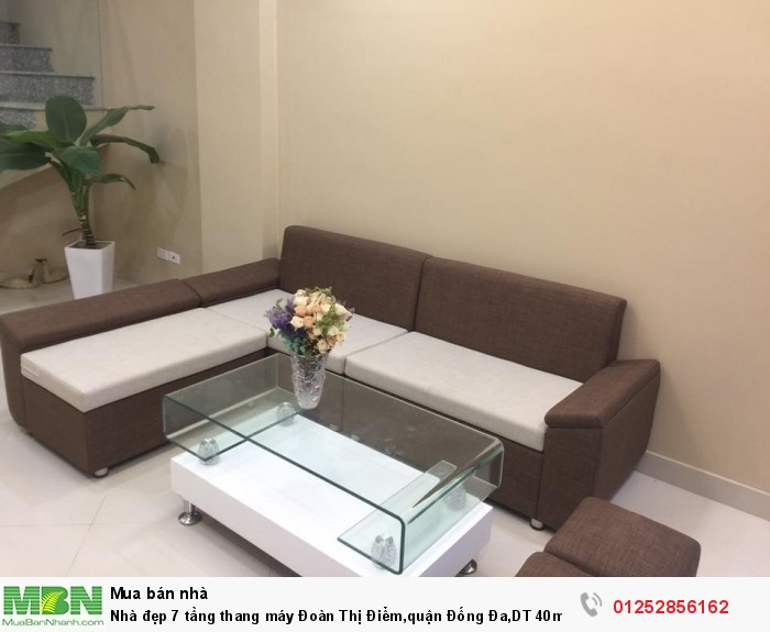 Nhà đẹp 7 tầng thang máy Đoàn Thị Điểm,quận Đống Đa,DT 40m2 gần Phố, để ở,cho thuê