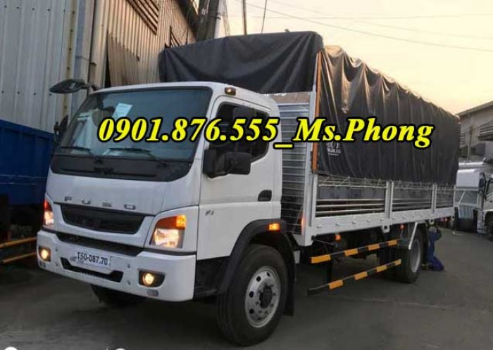 Đại Lý Phân Phối Xe Tải Fuso Bình Dương, Sài Gòn/ Xe Tải Fuso 7 Tấn FIGHTER FI12R Thùng Dài 6M.