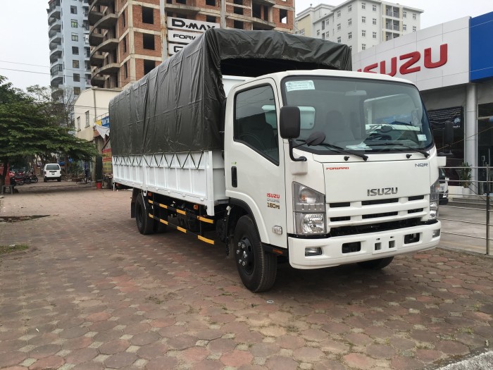 Bán xe tải Isuzu 5T5 5t5 5.5 tấn 5,5 tấn thùng dài 6M2... có sẵn giao ngay