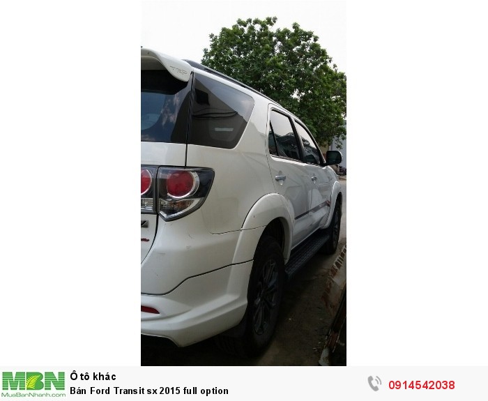 Bán Ford Transit sx 2015 full option