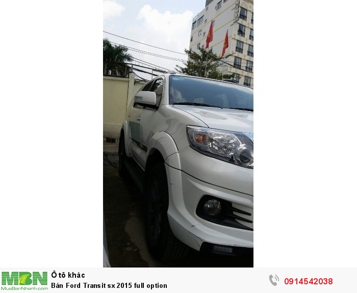 Bán Ford Transit sx 2015 full option
