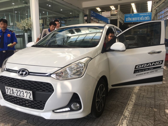 Xe Grand I10 1.0AT hỗ trợ trả góp đến 95%