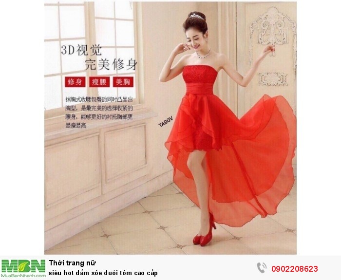 Váy đuôi Tôm Dáng Dài giá rẻ Tháng 3,2024|BigGo Việt Nam