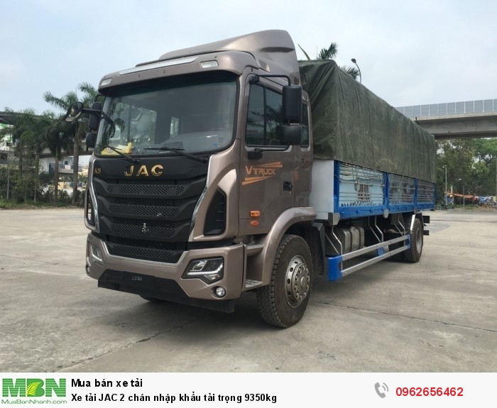Xe tải JAC 2 chân nhập khẩu tải trọng 9350kg