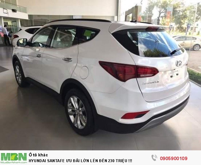 Hyundai Santafe Ưu Đãi Lớn Lên Đến 230 Triệu !!!