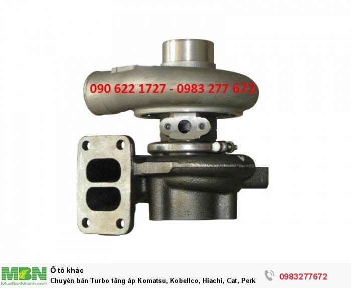 Chuyên bán Turbo tăng áp Komatsu, Kobellco, Hiachi, Cat, Perkins, Deuzt, Garrett, IHI, Holset