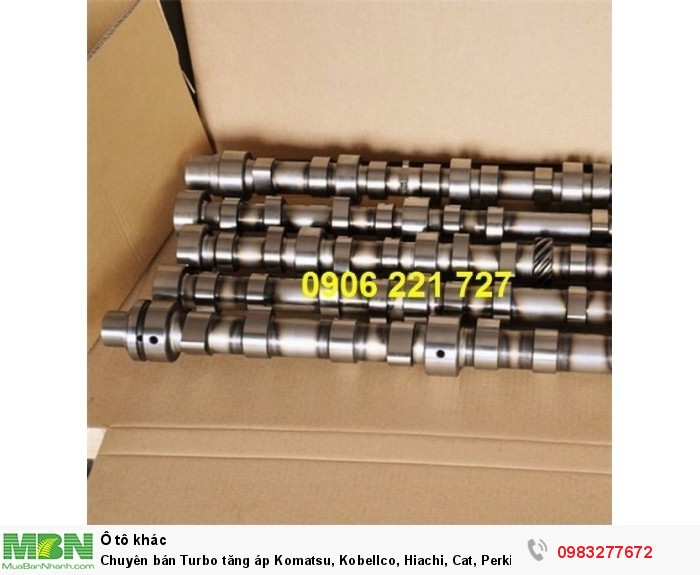 Chuyên bán Turbo tăng áp Komatsu, Kobellco, Hiachi, Cat, Perkins, Deuzt, Garrett, IHI, Holset