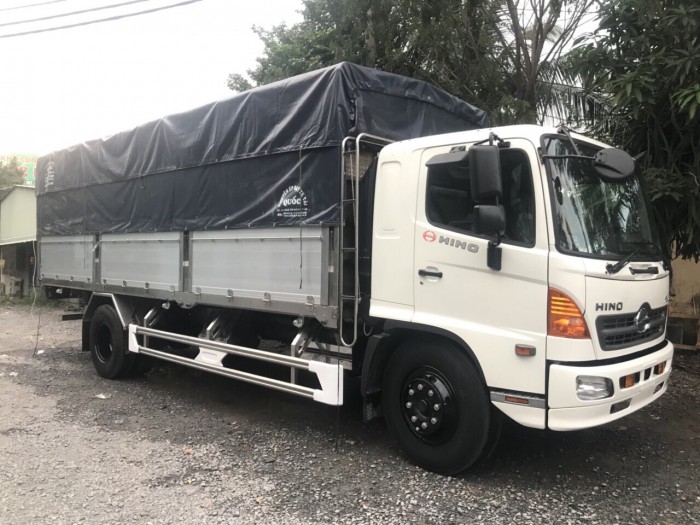 Xe tải Hino 8t thùng 7m2, Xe tải Hino FG8JPSB, Xe tải Hino 8t thùng mui bạt
