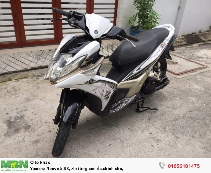 Yamaha Nouvo 5 SX, zin từng con ốc,chính chủ,