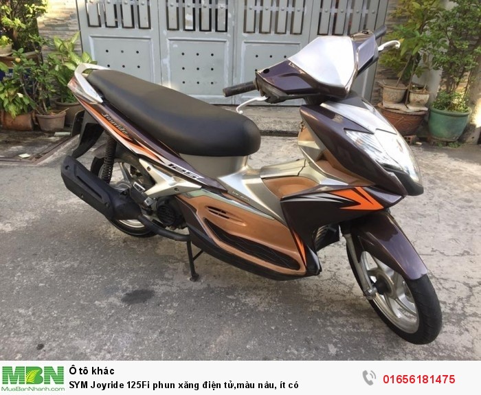 SYM Joyride 125Fi phun xăng điện tử,màu nâu, ít có