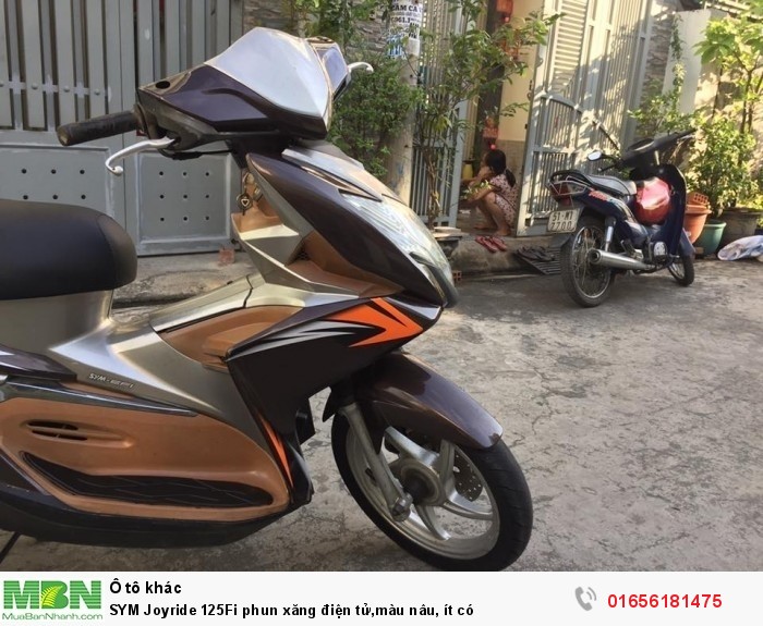 SYM Joyride 125Fi phun xăng điện tử,màu nâu, ít có