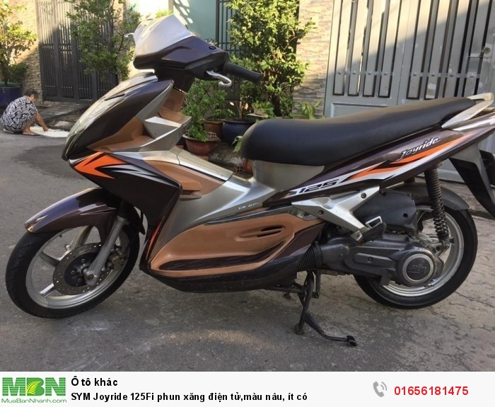 SYM Joyride 125Fi phun xăng điện tử,màu nâu, ít có