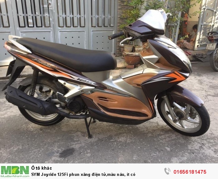 SYM Joyride 125Fi phun xăng điện tử,màu nâu, ít có