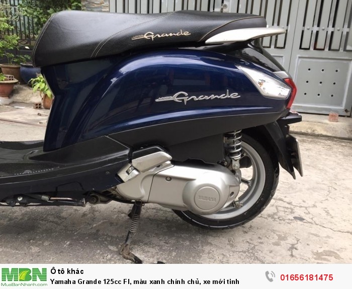 Yamaha Grande 125cc FI, màu xanh chính chủ, xe mới tinh