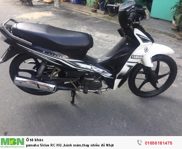 Yamaha Sirius RC HQ ,bánh mâm,thay nhiều đồ Nhật