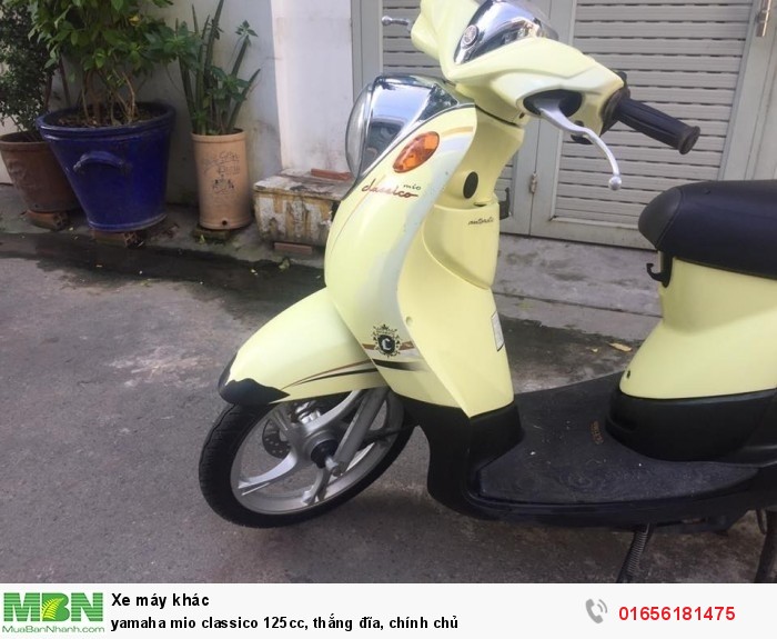 Yamaha Mio Classico 125cc, thắng đĩa, chính chủ