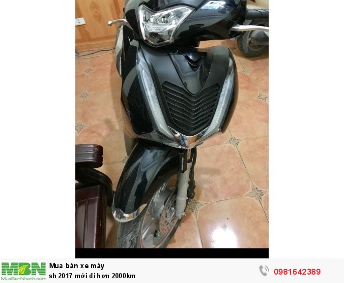 SH 2017 mới đi hơn 2000km