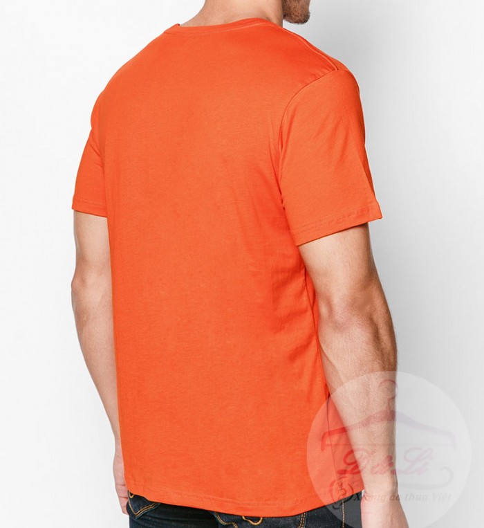Áo thun màu cam giá sỉ TPHCM6