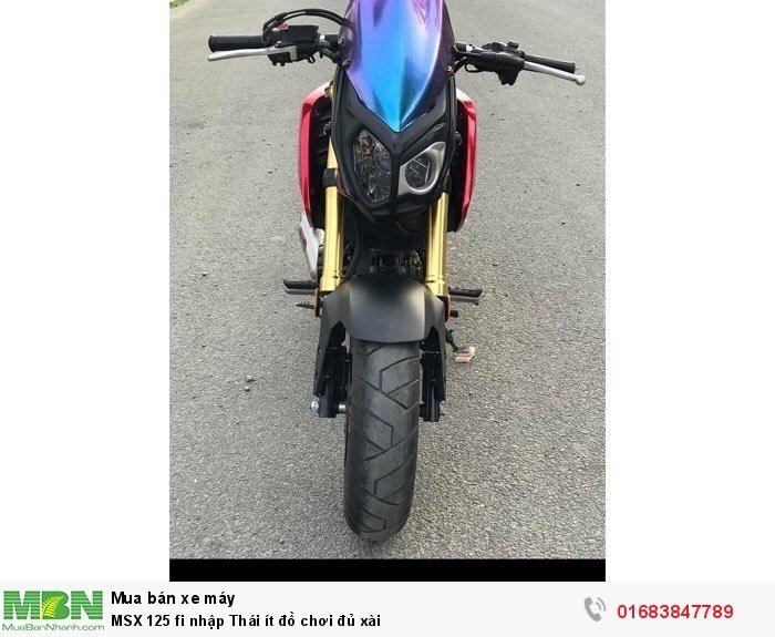 MSX 125 fi nhập Thái ít đồ chơi đủ xài