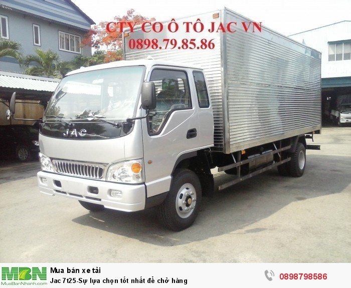 Jac 7t25-Sự lựa chọn tốt nhất để chở hàng