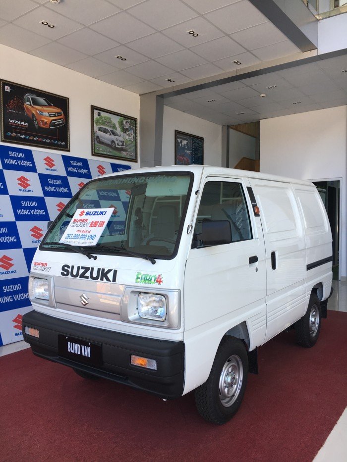 Suzuki Blind Van - tiện lợi, kinh tế - mới 100% + khuyến mãi hấp dẫn