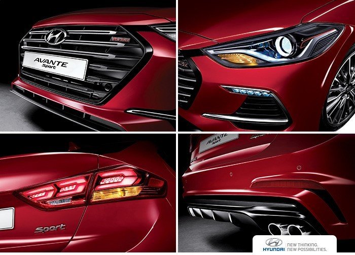 Elantra Sport 2018 -Elantra thể thao 2018- giá tốt nhất