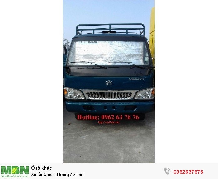 Xe tải Chiến Thắng 7.2 tấn
