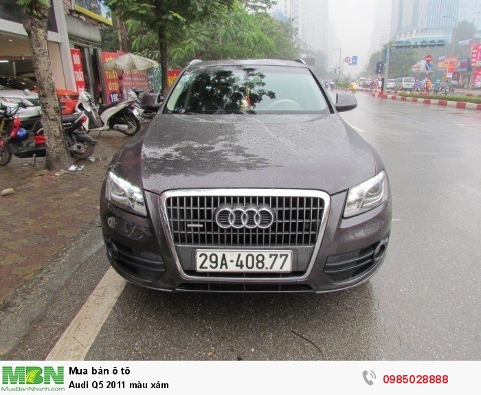 Audi Q5 2011 màu xám