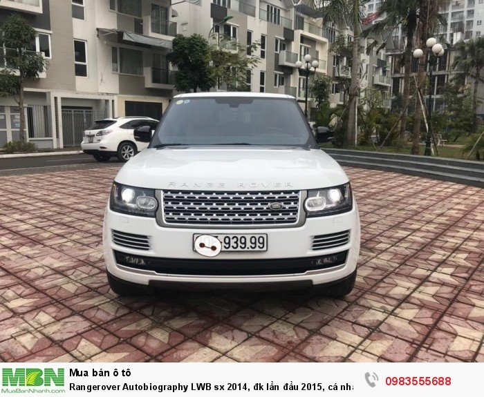 Rangerover Autobiography LWB sx 2014, đk lần đầu 2015, cá nhân chính chủ từ mới biển Hà Nội siêu Vip